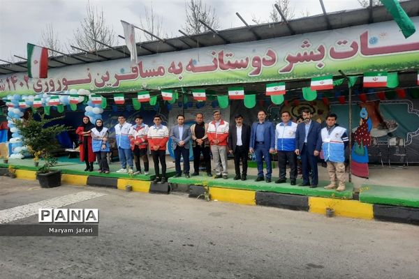 خدمات نوروزی هلال احمر در ملارد