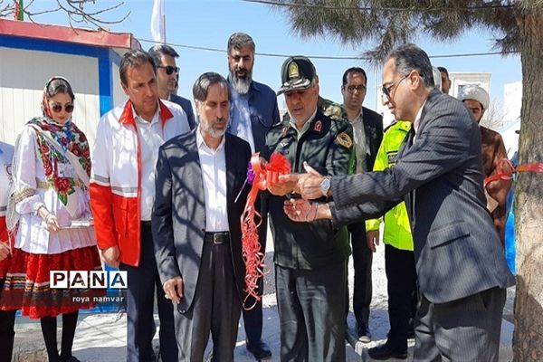 افتتاحیه طرح ایمنی و سلامت پایگاه هلال احمر شهرستان مانه و سملقان