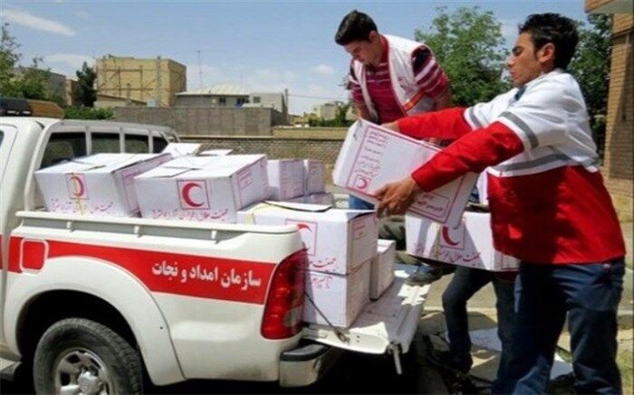 بهره‌مندی ۳۹ هزار خانوار نیازمند از سبدهای معیشتی هلال‌احمر در ایام نوروز