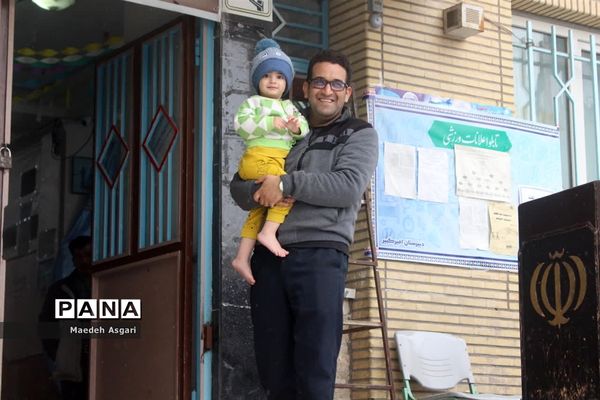 اسکان مسافران نوروزی در مدرسه امیرکبیر قم