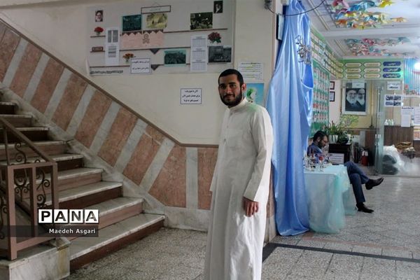 اسکان مسافران نوروزی در مدرسه امیرکبیر قم