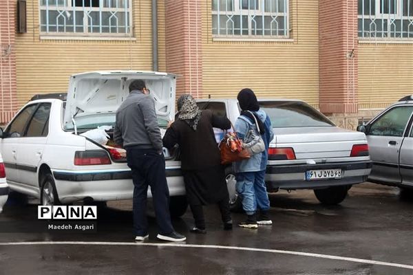 اسکان مسافران نوروزی در مدرسه امیرکبیر قم