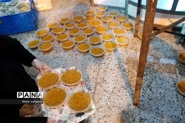 ضیافت افطاری در بهشت زهرای  تهران