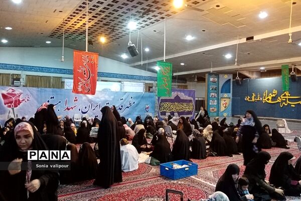 ضیافت افطاری در بهشت زهرای  تهران