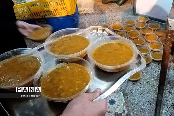 ضیافت افطاری در بهشت زهرای  تهران