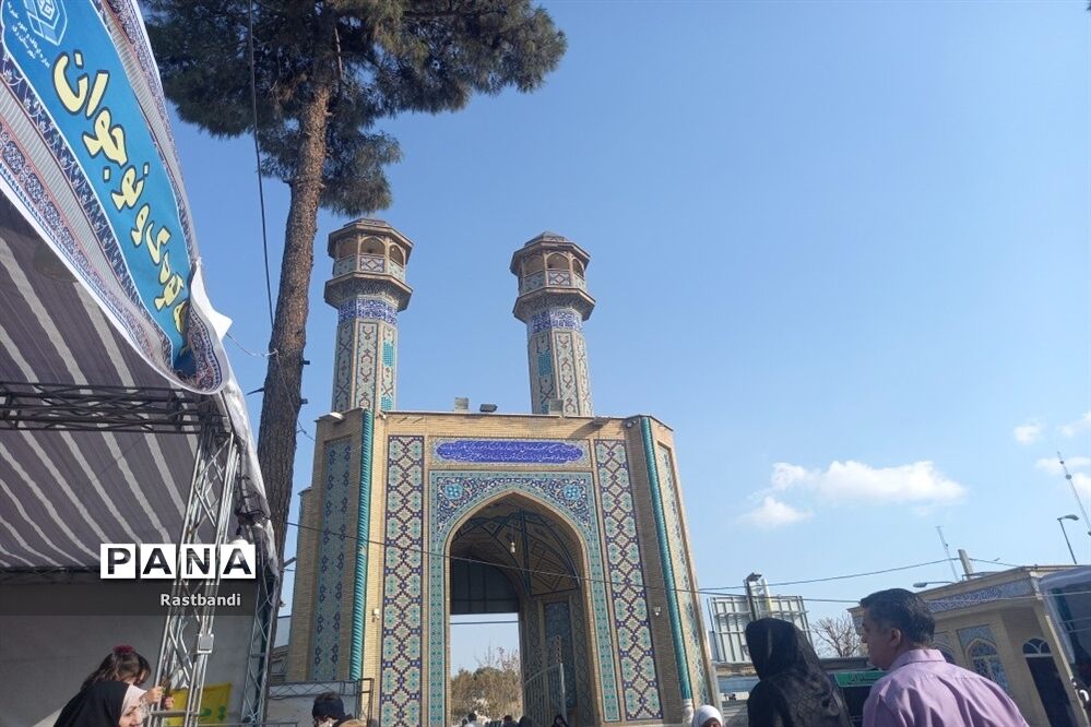 آرامستان ابن بابویه در ایام تعطیلات نوروز