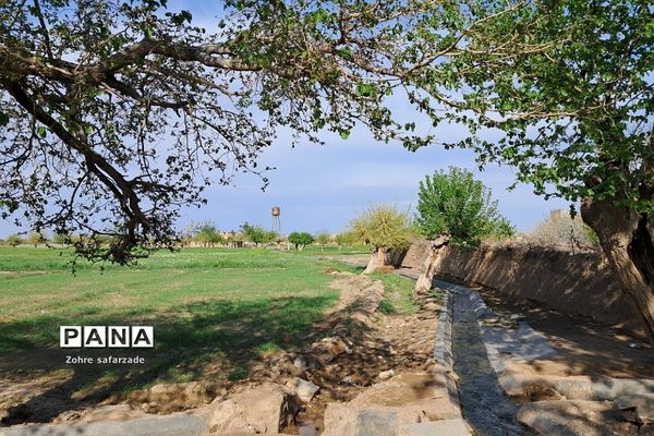 طبیعت زیبای روستای باغِ آسیا در شهرستان گناباد