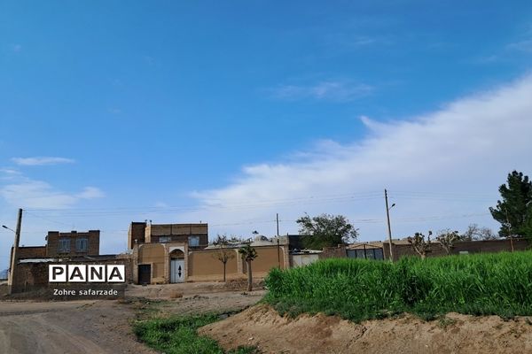 طبیعت زیبای روستای باغِ آسیا در شهرستان گناباد