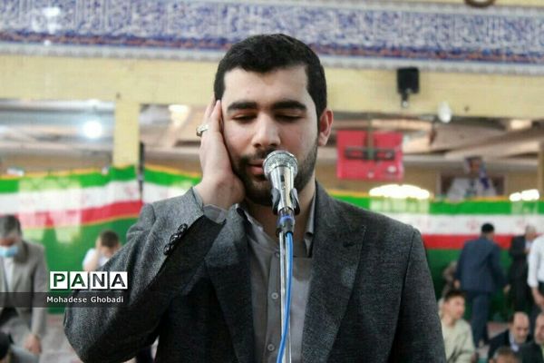 اولین نماز جمعه ماه مبارک رمضان در شهر گلستان شهرستان بهارستان