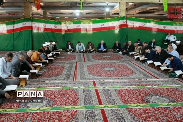 اولین نماز جمعه ماه مبارک رمضان در شهر گلستان شهرستان بهارستان