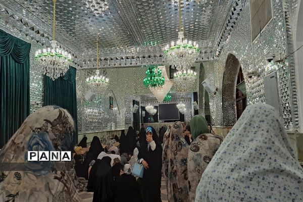 حرم امامزاده صالح(ع) در تعطیلات نوروزی