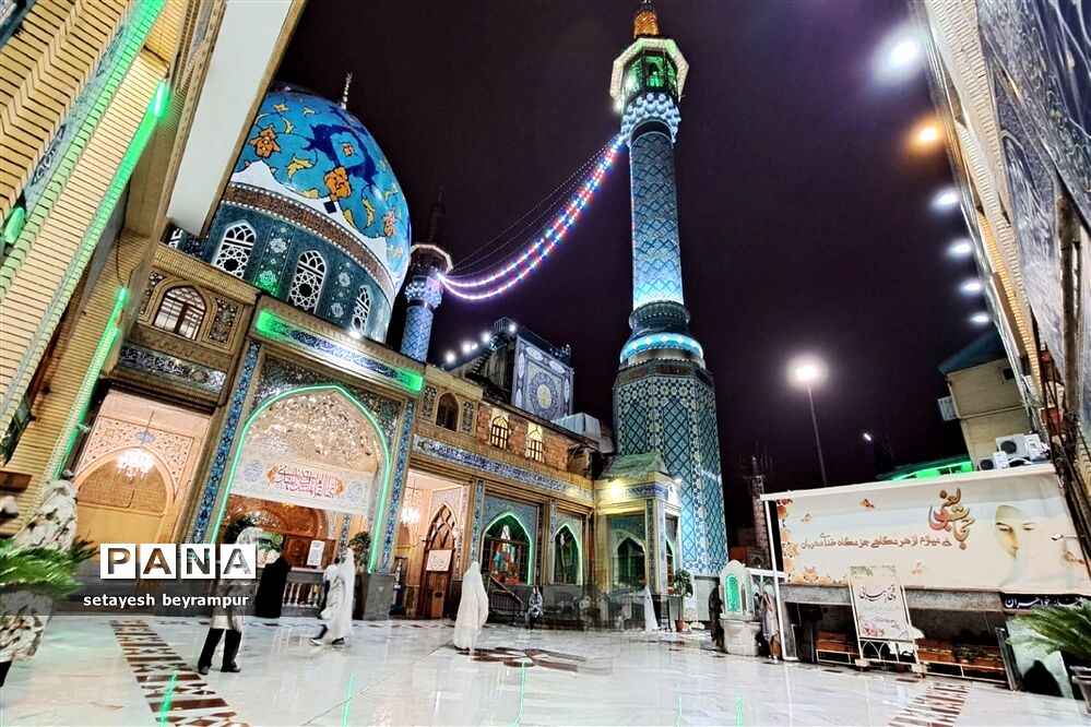 حرم امامزاده صالح(ع) در تعطیلات نوروزی