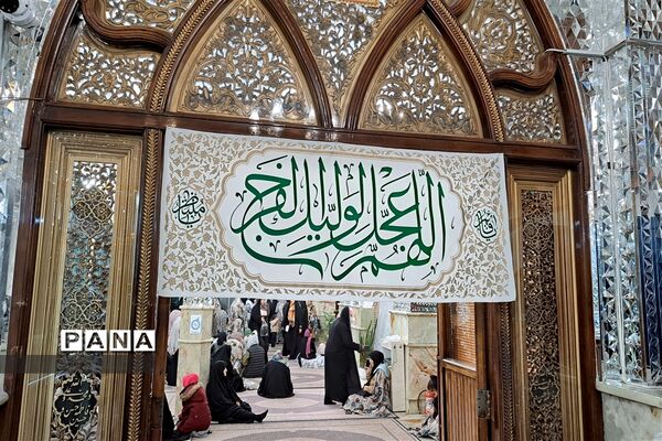حرم امامزاده صالح(ع) در تعطیلات نوروزی