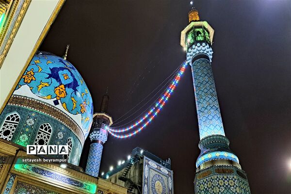 حرم امامزاده صالح(ع) در تعطیلات نوروزی