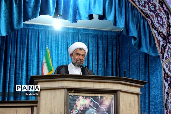 برگزاری نماز جمعه در بخش جوادآباد