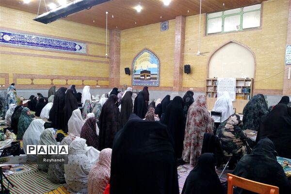 برگزاری نماز جمعه در بخش جوادآباد