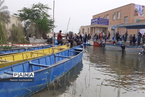 تالاب بین المللی شادگان پذیرای میهمانان نوروزی