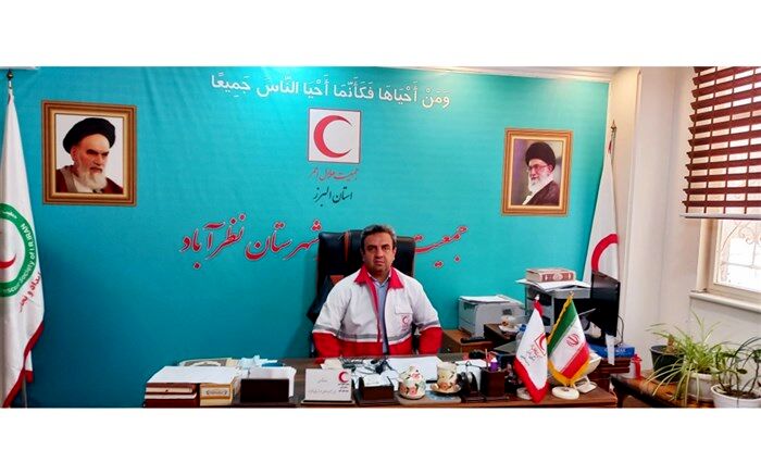 هلال احمر نظرآباد تا پایان تعطیلات نوروزی همراه مسافران است
