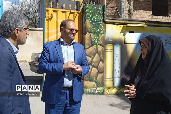 بازدید مسئولان شهری از روند اجرایی ستاد اسکان نوروزی آموزش و پرورش رودهن