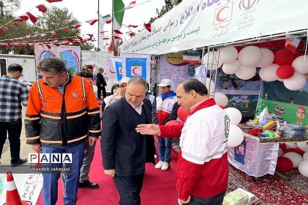 بازدید نوروزی مسئولان جمعیت هلال احمر استان تهران از پایگاه نوروزی خدمات سفر جمعیت هلال احمر شهرستان ری
