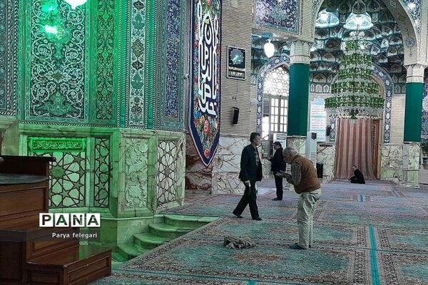 حال و هوای منتظران ظهور در مسجد جمکران شهر مقدس قم