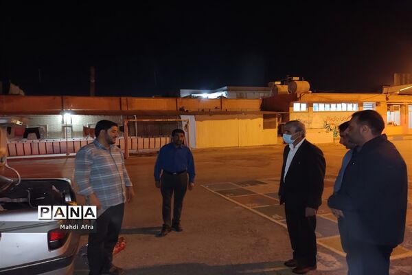 افزایش مدارس محل اسکان مسافران نوروزی به علت بارندگی در شهرستان بهبهان