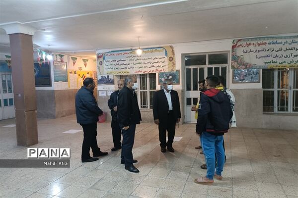 افزایش مدارس محل اسکان مسافران نوروزی به علت بارندگی در شهرستان بهبهان
