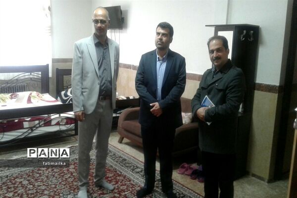 بازدید اعضای ستاد خدمات سفر شهرستان فیروزکوه  از مراکز اسکان آموزش و پرورش