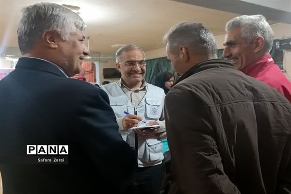 بازدید مدیرکل آموزش و پرورش و نماینده مردم شیراز در مجلس شورای اسلامی از ستاد اسکان مسافران نوروزی ناحیه چهار شیراز