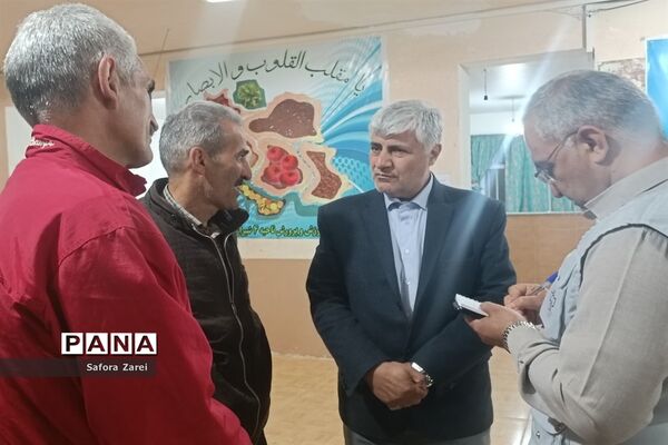 بازدید مدیرکل آموزش و پرورش و نماینده مردم شیراز در مجلس شورای اسلامی از ستاد اسکان مسافران نوروزی ناحیه چهار شیراز