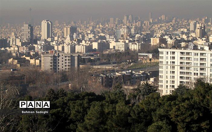 کاهش کیفیت هوا در برخی مناطق پرتردد تهران طی امروز