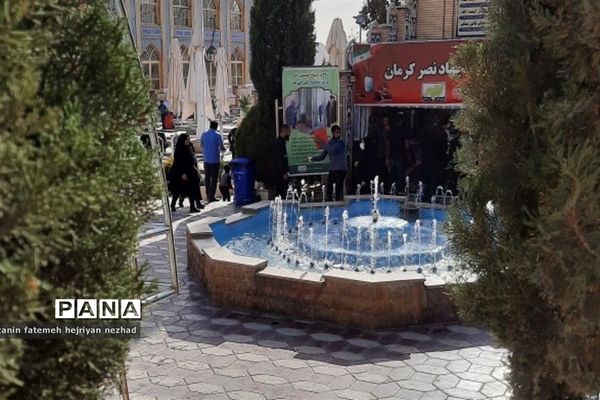 زیارت  مردم از مزار شهید حاج قاسم سلیمانی در ایام نوروز