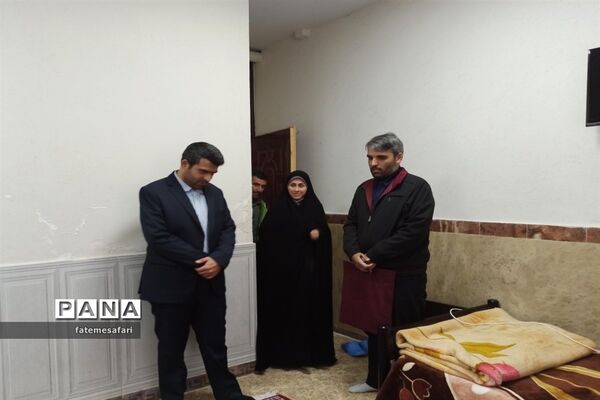 بازدید مدیرکل آموزش و پرورش شهرستان‌های استان تهران از مراکز اسکان نوروزی آموزش و پرورش فیروزکوه