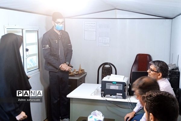 حضور معاون اداره‌کل آموزش و پرورش شهرستان‌های تهران در ایام نوروز در رودهن