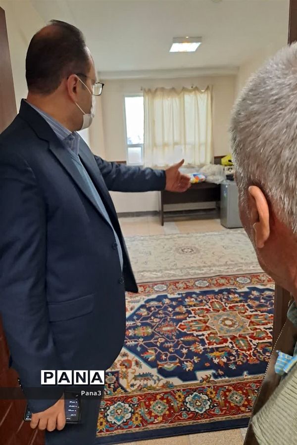 بازدید نظارتی مدیر آموزش ‌و پرورش منطقه ۳ تهران از ستاد اسکان نوروزی این منطقه