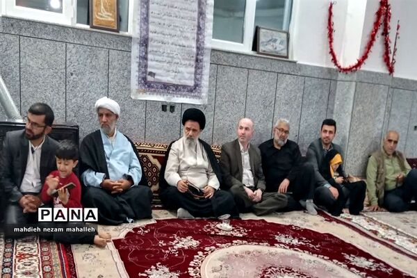 محفل انس با قرآن در مسجد جامع روستای نظام محله گلوگاه