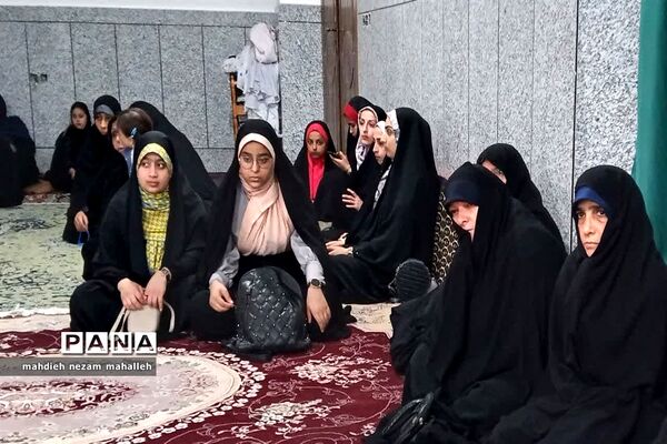 محفل انس با قرآن در مسجد جامع روستای نظام محله گلوگاه