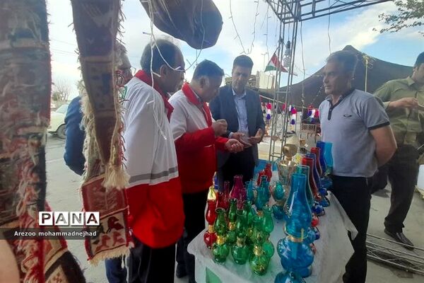 بازدید مدیرعامل جمعیت هلال احمر استان تهران از پست نوروزی جوانان شهرستان قرچک