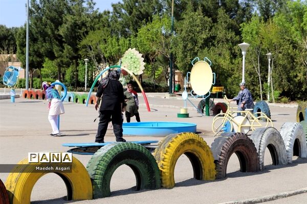 «بوستان فدک» استراحتگاهی خاطره انگیز برای مسافران نوروزی در قم