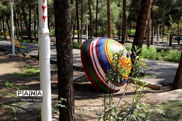 «بوستان فدک» استراحتگاهی خاطره انگیز برای مسافران نوروزی در قم