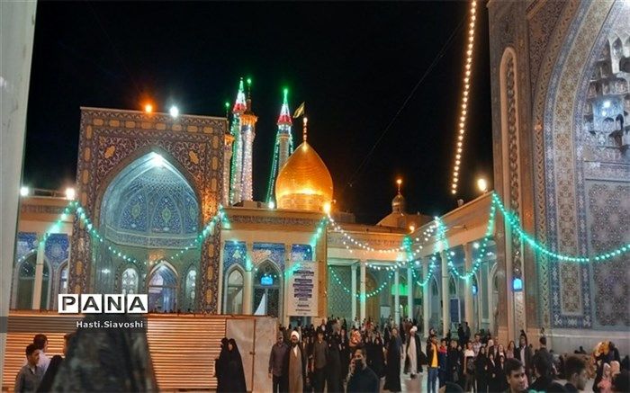 حال و هوای حرم مطهر حضرت معصومه(س) به روایت دانش‌آموز خبرنگار پانا/فیلم