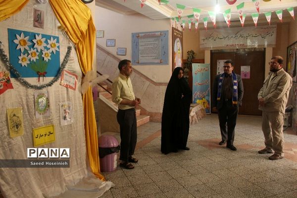 تکریم زائران نوروزی توسط مسئولان سازمان دانش‌آموزی