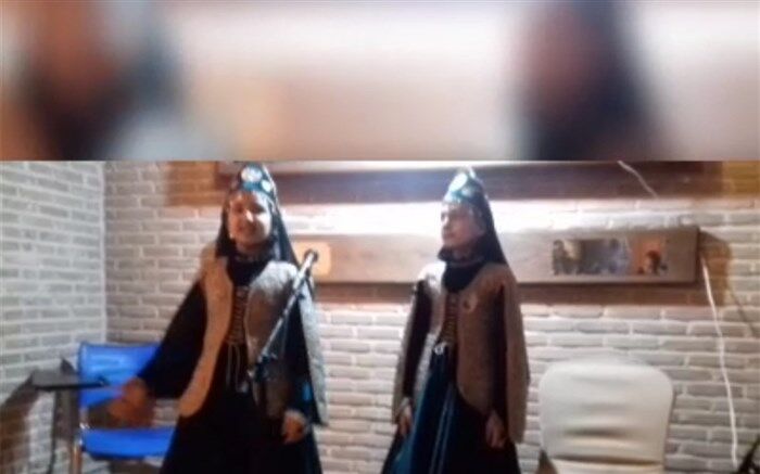 شاهنامه‌خوانی توسط دانش‌آموز خبرنگاران پانا در قزوین/فیلم