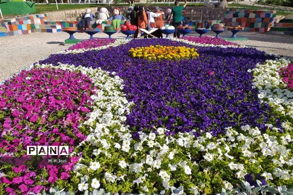 جلوه‌های نوروز در بوستان‌های قم
