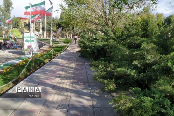 جلوه‌های نوروز در بوستان‌های قم