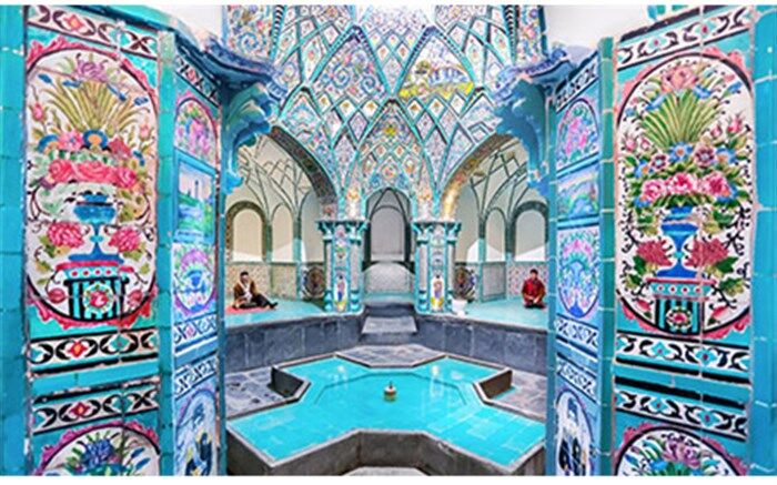 حمام چهار‌فصل  یکی از شاهکارهای معماری در استان مرکزی