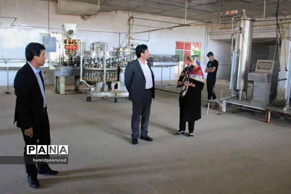 بازدید فرماندار ابرکوه از چندین واحد تولیدی در ایام عید