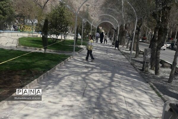 حال و هوای طاقستان کرمانشاه در واپسین روزهای تعطیلات نوروزی