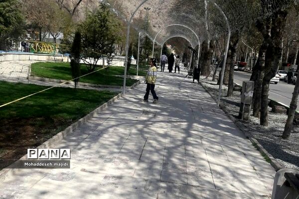 حال و هوای طاقستان کرمانشاه در واپسین روزهای تعطیلات نوروزی
