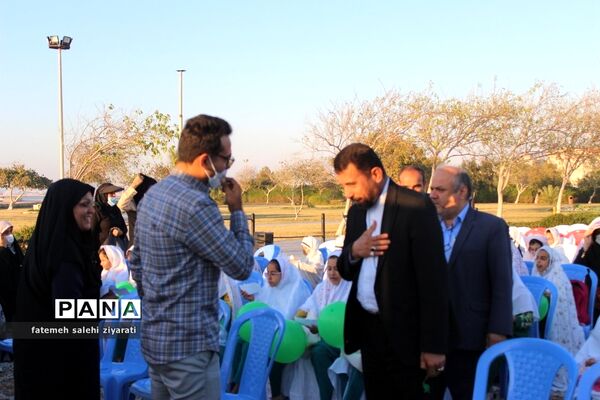 جشن دانش‌آموزان روزه اولی در بوشهر